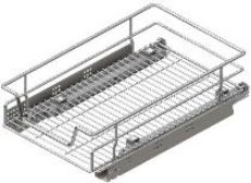 Bağımsız Tls. Tandem Raylı Çekmece 55cm Frenli
