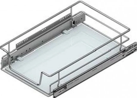 Kapağa Monte Teleskopik Raylı Çekmece 50cm Frenli