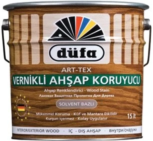 DÜFA ART-TEX Vernikli Ahşap Kor.Yeşil  2.5LT.