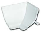 Küvet Kenar Montaj Aparatı İç Dönüş 30x30mm Beyaz