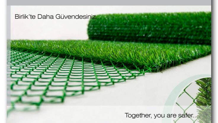 Çimli Çit Yeşil 150cm x 10M