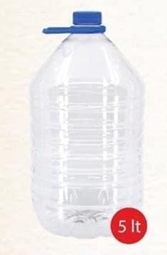 Pet Şişe Mavi Kapak 5LT