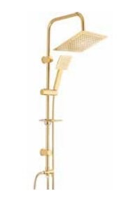 GOLD ROBOT DUŞ SETİ ALTIN