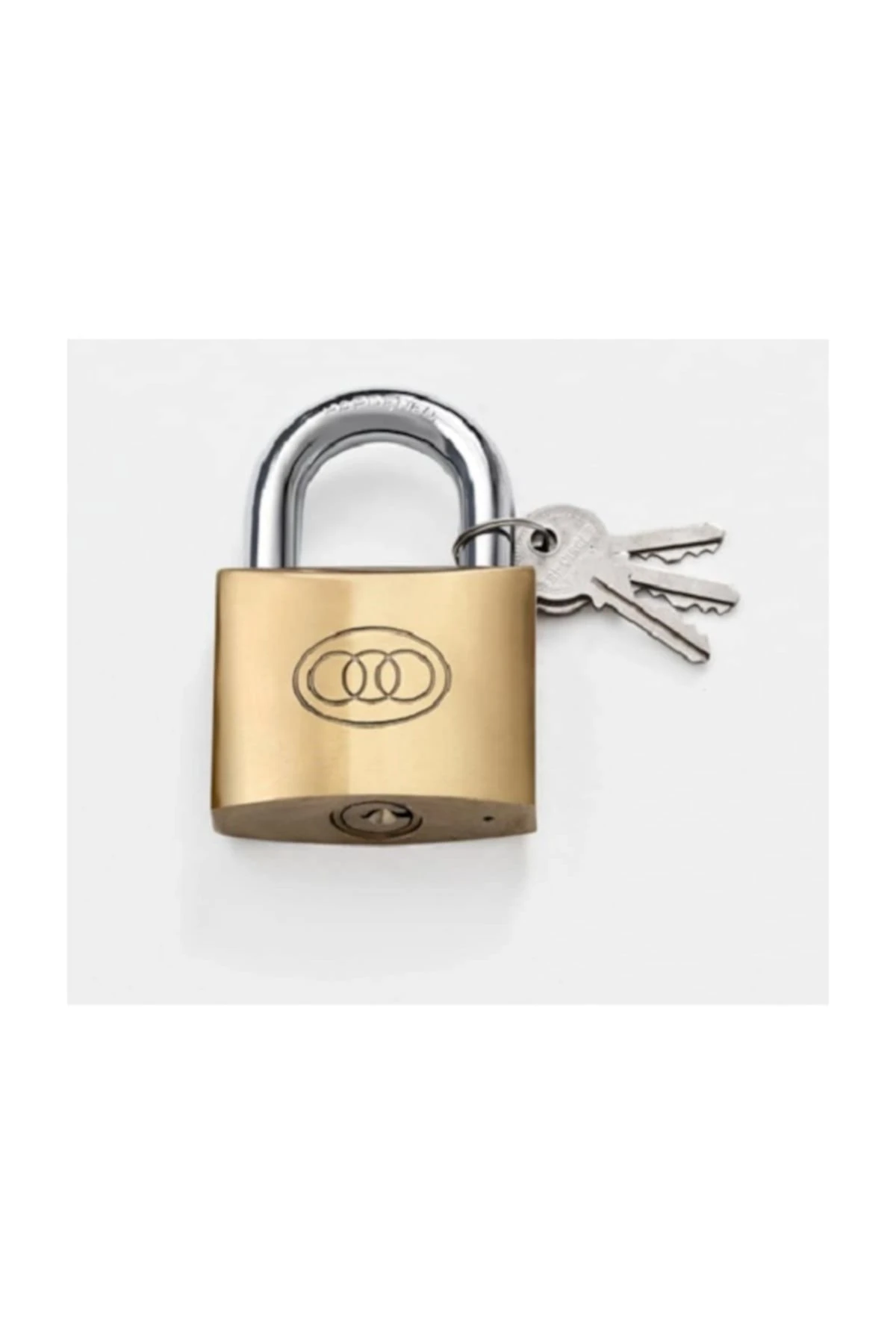 Asma Kilit Sarı TR1-CIRCLE266. 63mm