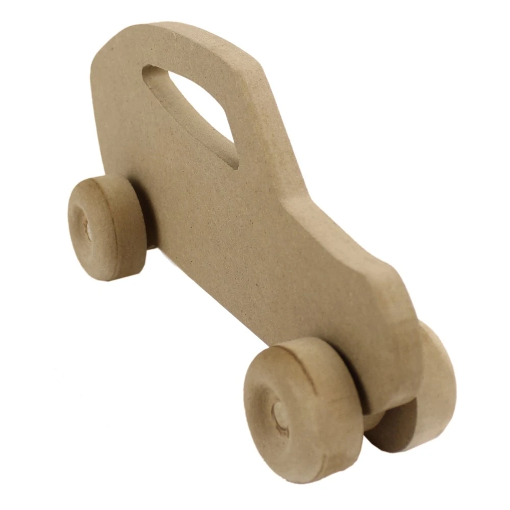 Ahşap Oyuncak Boyama Araba