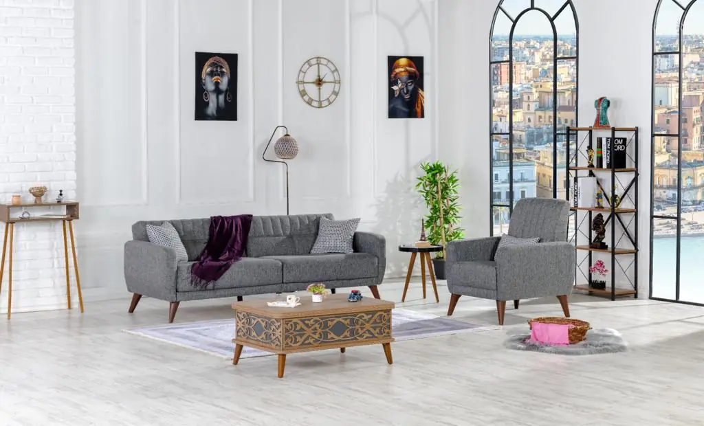 Amazon Sofa Bed Sofa Anthracite Etna 200*75cm