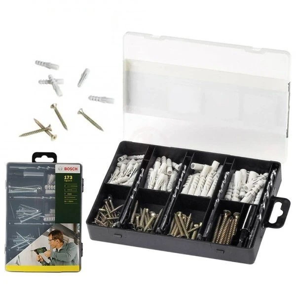 BOSCH DIY 173 Parça Aksesuar&Sabitleme Seti