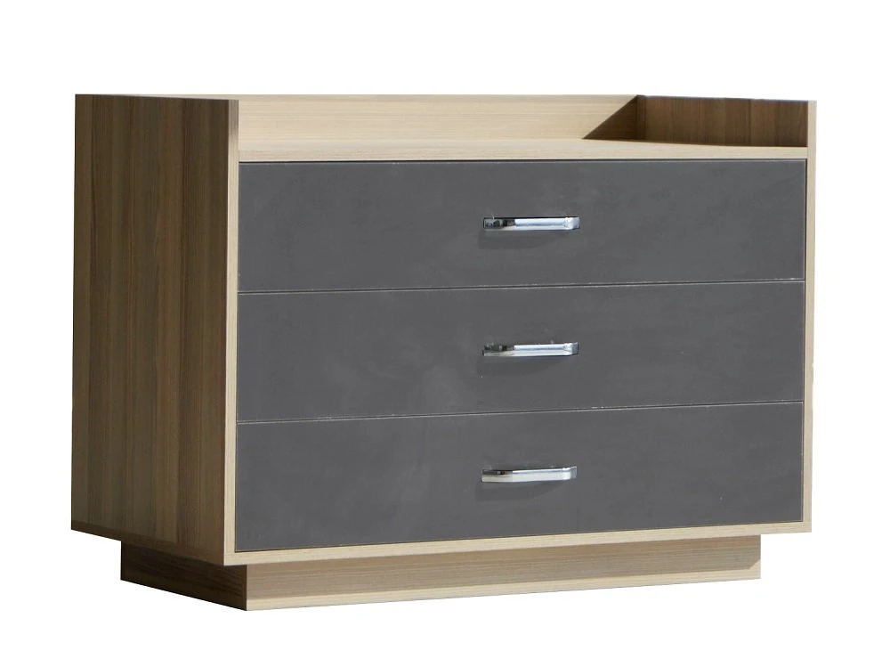 Sifoniyer 3 Çekmeceli Siena/Antrasit 110*55*80