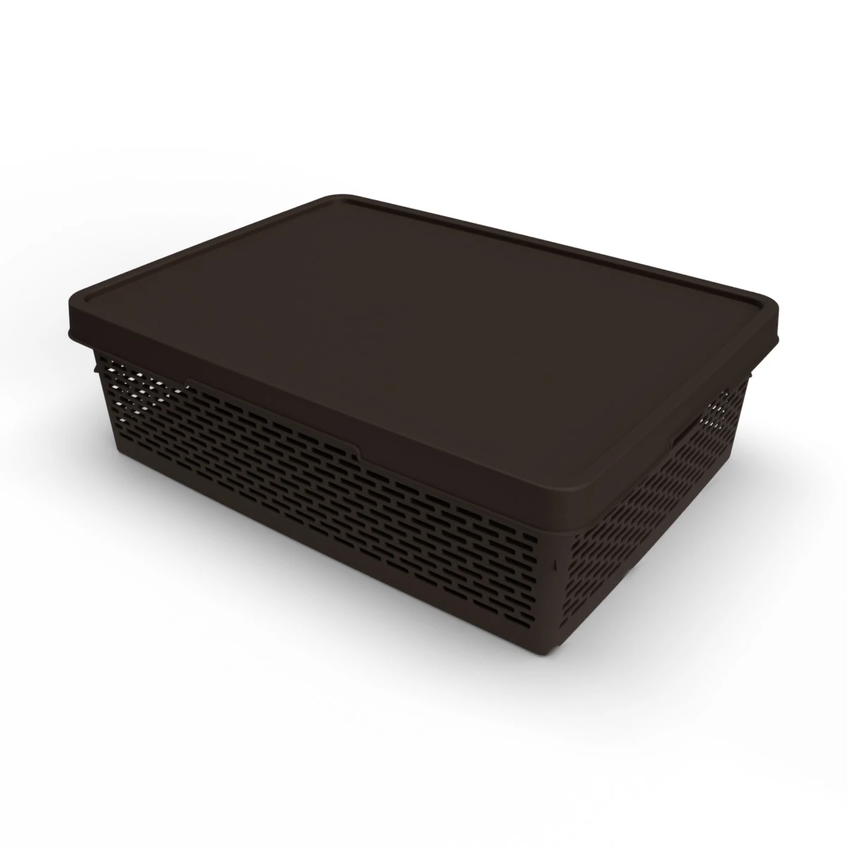 ÇAMAŞIR SEPETİ Q-BASKET KAHVE 36LT