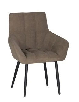 Sandalye Batu Coco 5 Açık Kahve-Siyah Ayak