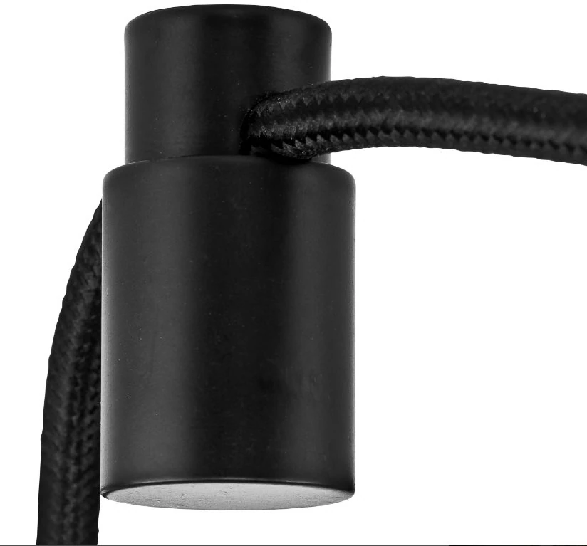 Cable Holder Metal For Hanging System Black