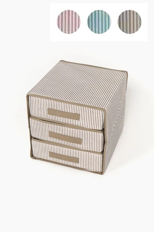 Üç bölmeli Çekmece 32*32*32cm