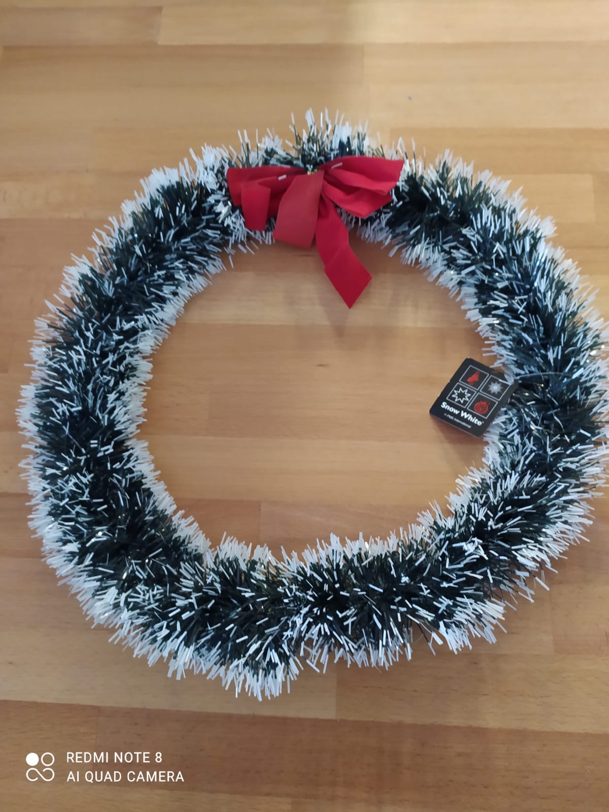 Yılbaşı Kapı Süsü Çelenk