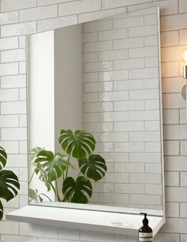 Elmas Bathroom Cabinet Top Module White 50cm