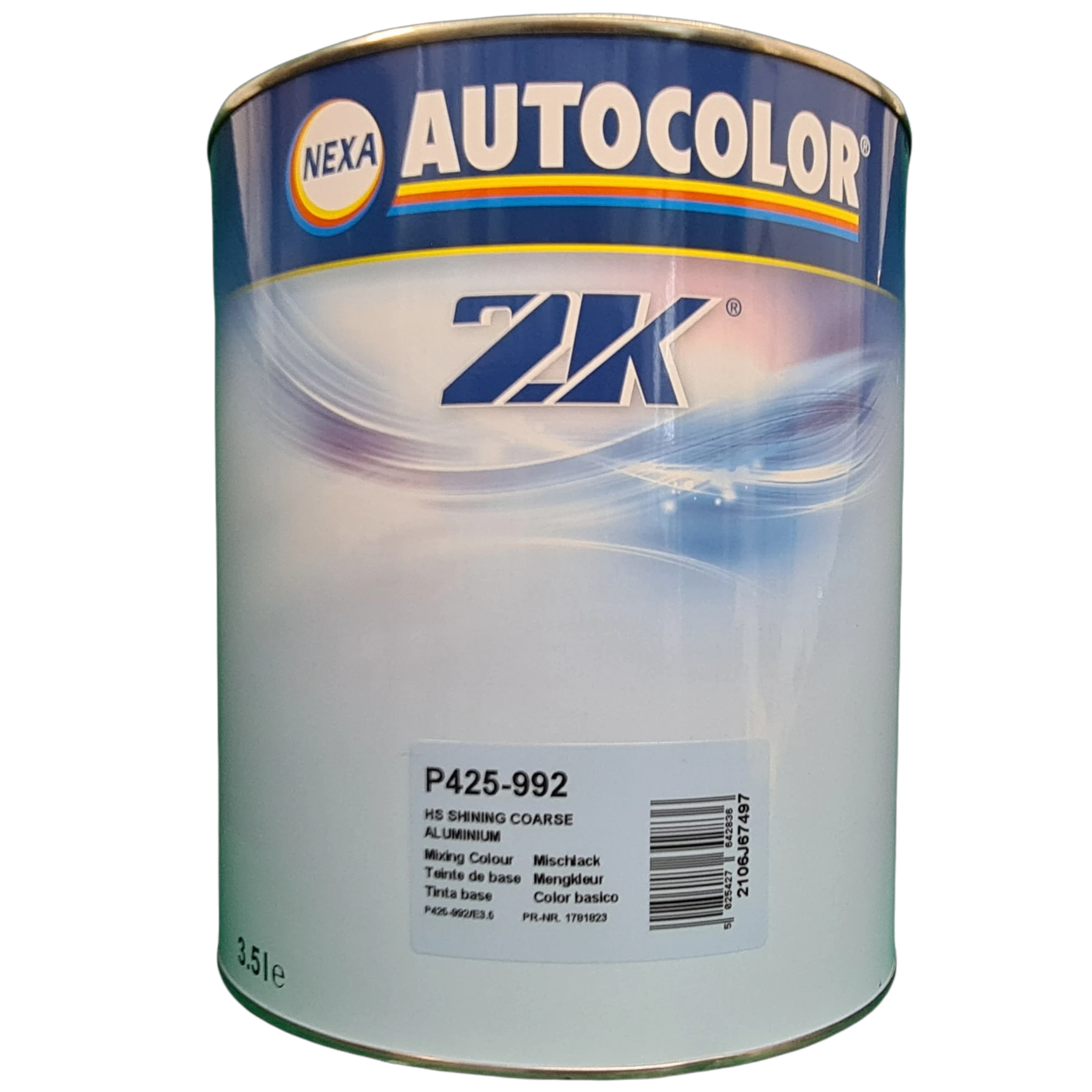 2K Mixing S.COARSE ALUMINIUM 1.0 LT.