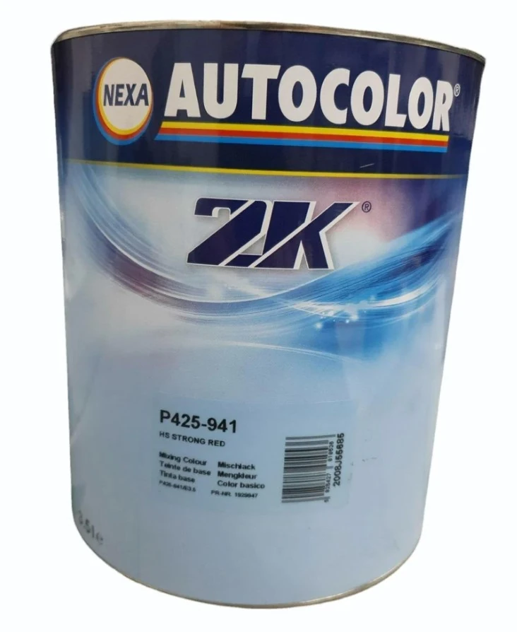 2K Mixing H.S. Strong Red 3.5 LT.