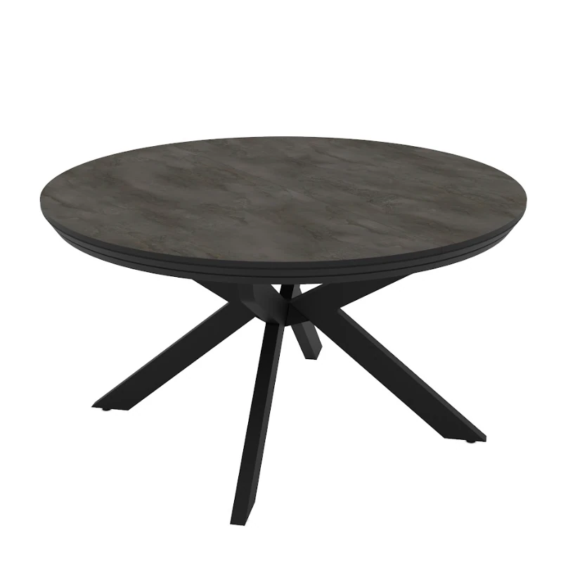 Masa Madrid Meli İrony Mat 135-180*135*77cm