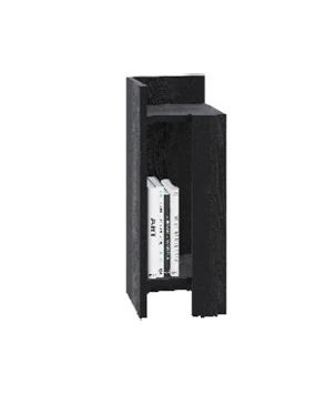 Komodin Elos Sol Mödül Siyah Ahşap 60*27*25cm