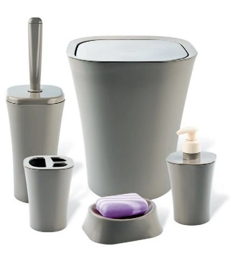 Papillon Banyo Seti 5li Gri 9 Lt