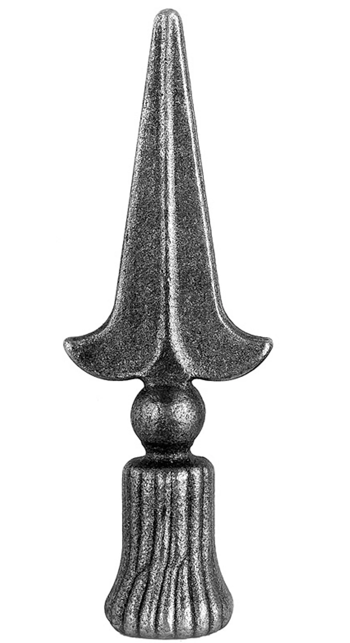 Ferforje Mızrak Sivri 12*12.40*140