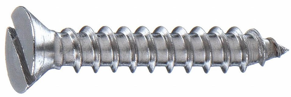 Saç Vidası Düz Başlı 12*1"    200Ad/Pk E34