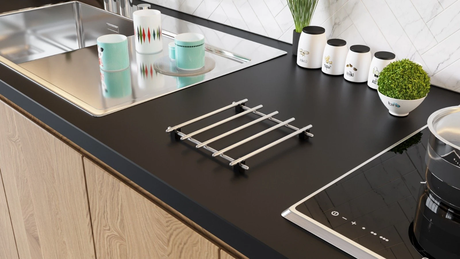 Nihale Krom  20x20cm