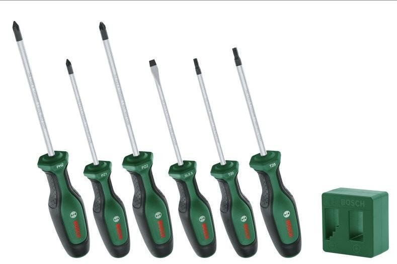 BOSCH Tornavida Seti 6 Parça Premium DIY