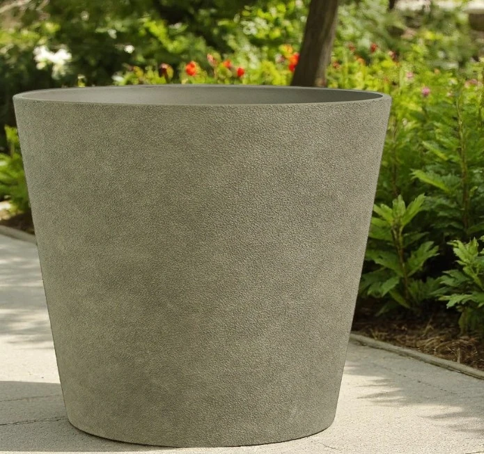 Vintage Saksı Kil Krem Y44.5-36-27cm 3'lü Set