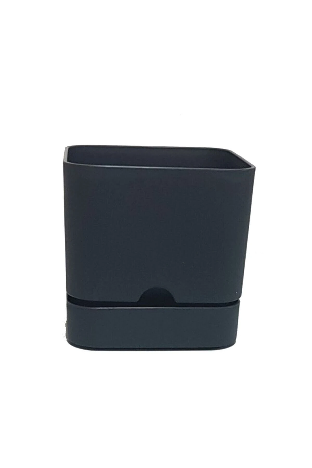 Begonya Kare Saksı 2,3Lt Antrasit