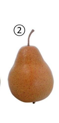 Yapay Armut 12cm Sarı
