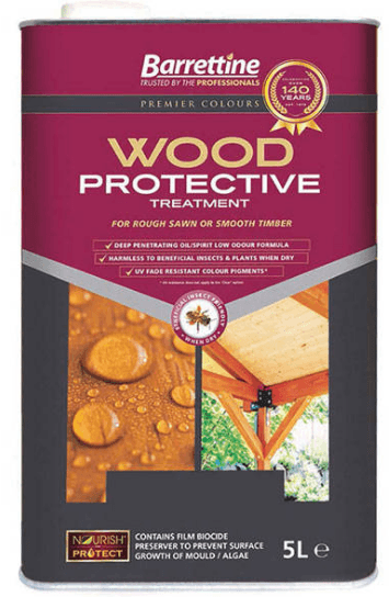 Wood Protective Treatment L.Brown 5Lt.
