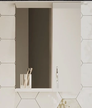 Banyo Dolabı Klasik T Asma Üst Modül Beyaz 65cm