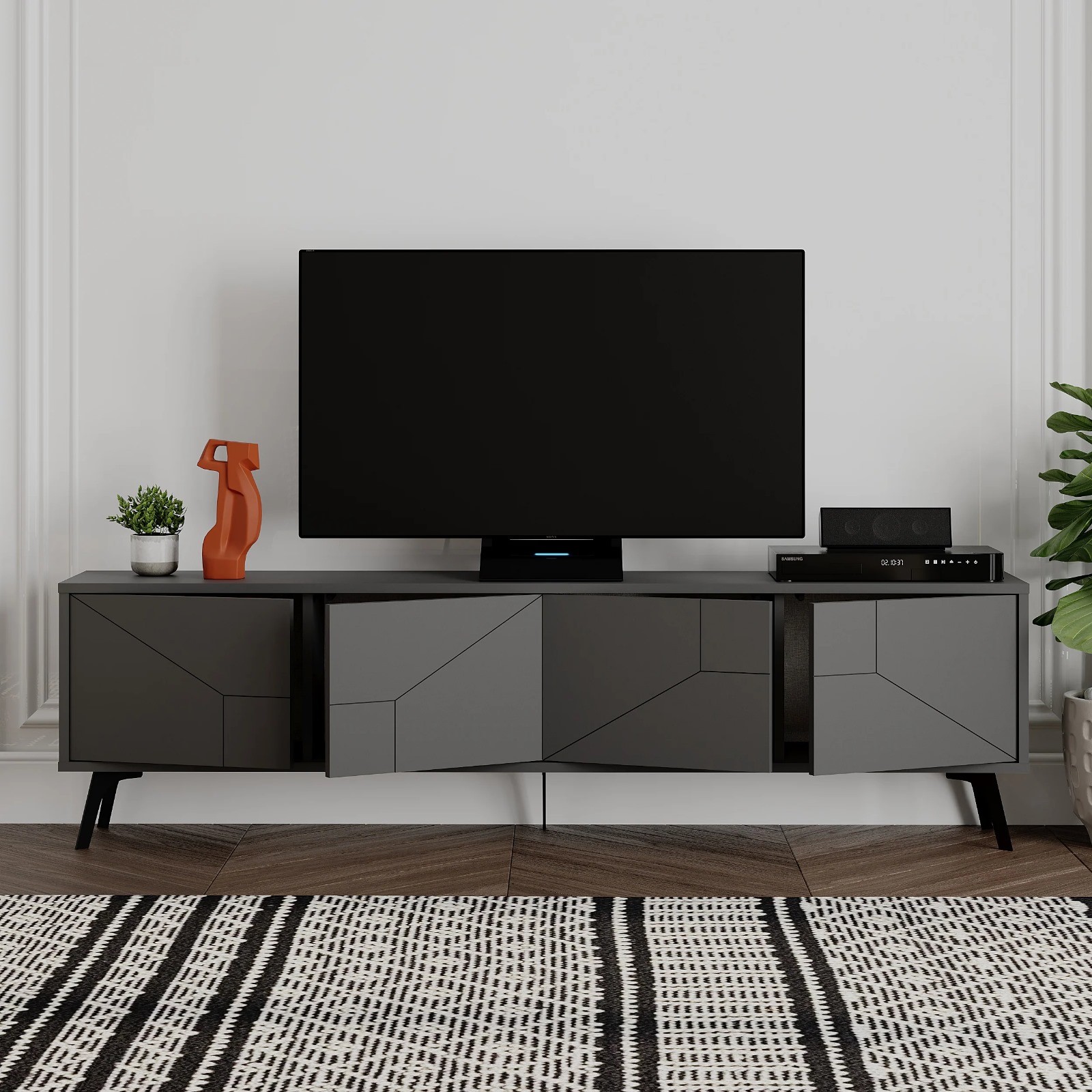 TV Sehpası Dune Antrasit 180*50cm