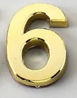 Numara Sarı 4CM  6