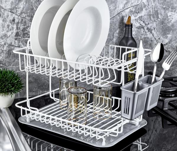 Tabaklık Modern İki Katlı Beyaz