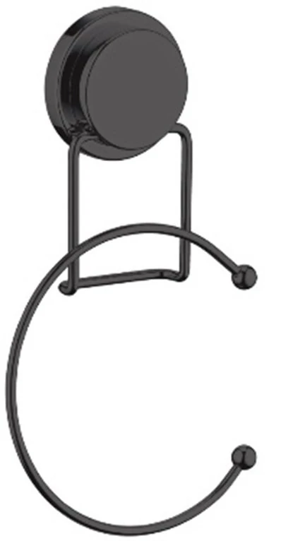 Yuvarlak Havluluk Yapışkanlı Siyah MagicFix