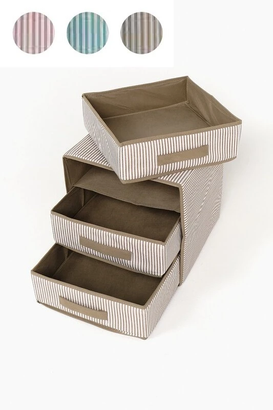 Üç bölmeli Çekmece 32*32*32cm