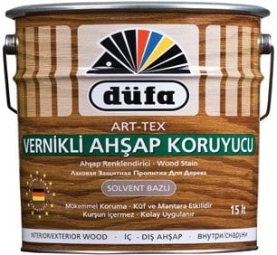DÜFA ART-TEX Vernikli Ahşap Kor. Koyu Meşe 0.75LT.