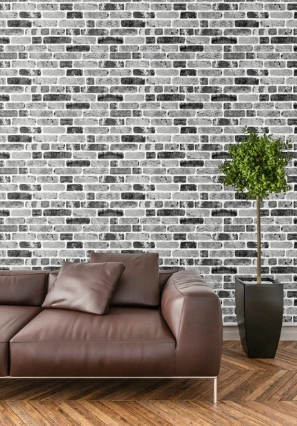 Eps Duvar Paneli Tuğla Desen Ayaz 100x50x2cm