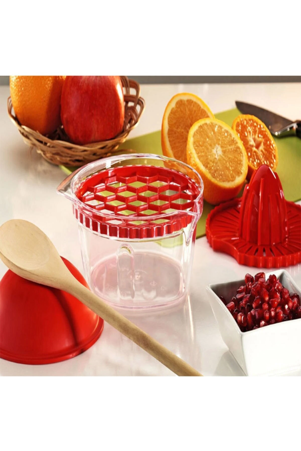 Narenciye Sıkacağı-Nar Ayıklayıcı Meyve Seti 700ml