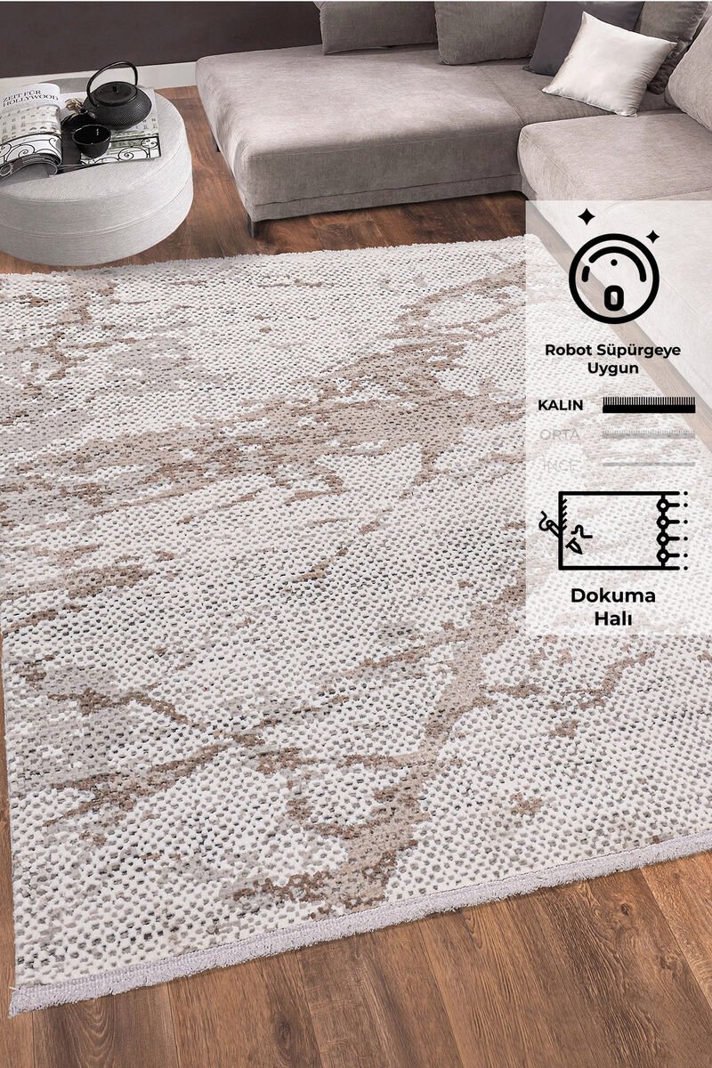 Leo Halı Krem 160x230