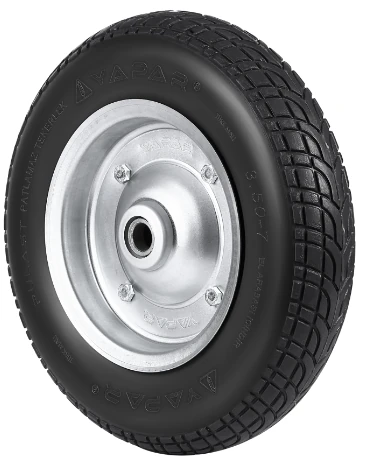 Tekerlek PU Patlamaz 3.50x7 Rulmanlı
