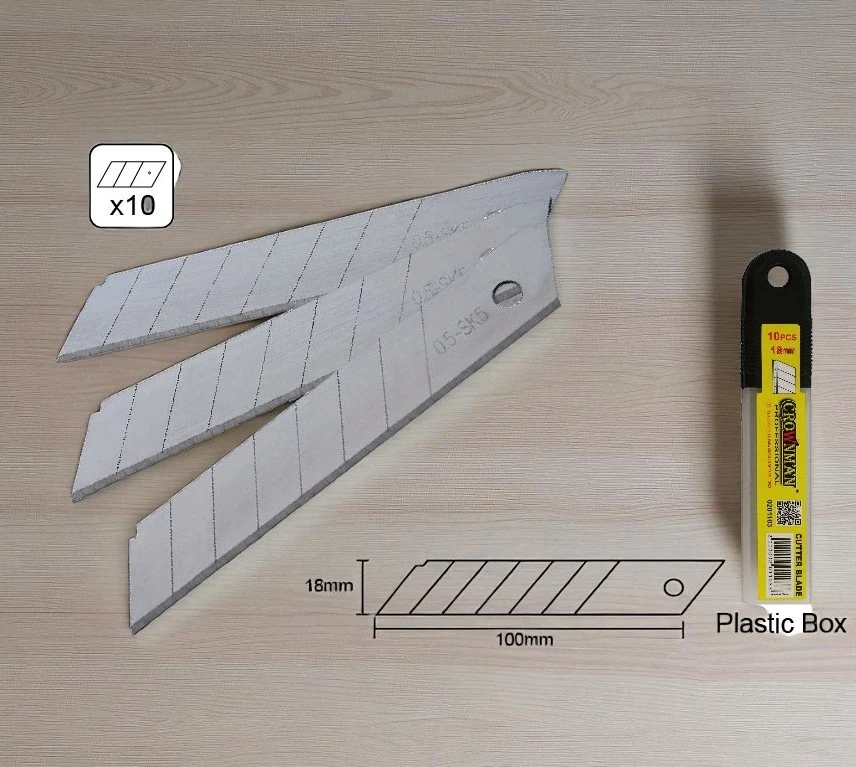 Maket Bıçağı Yedeği 18*100mm 10 Parça
