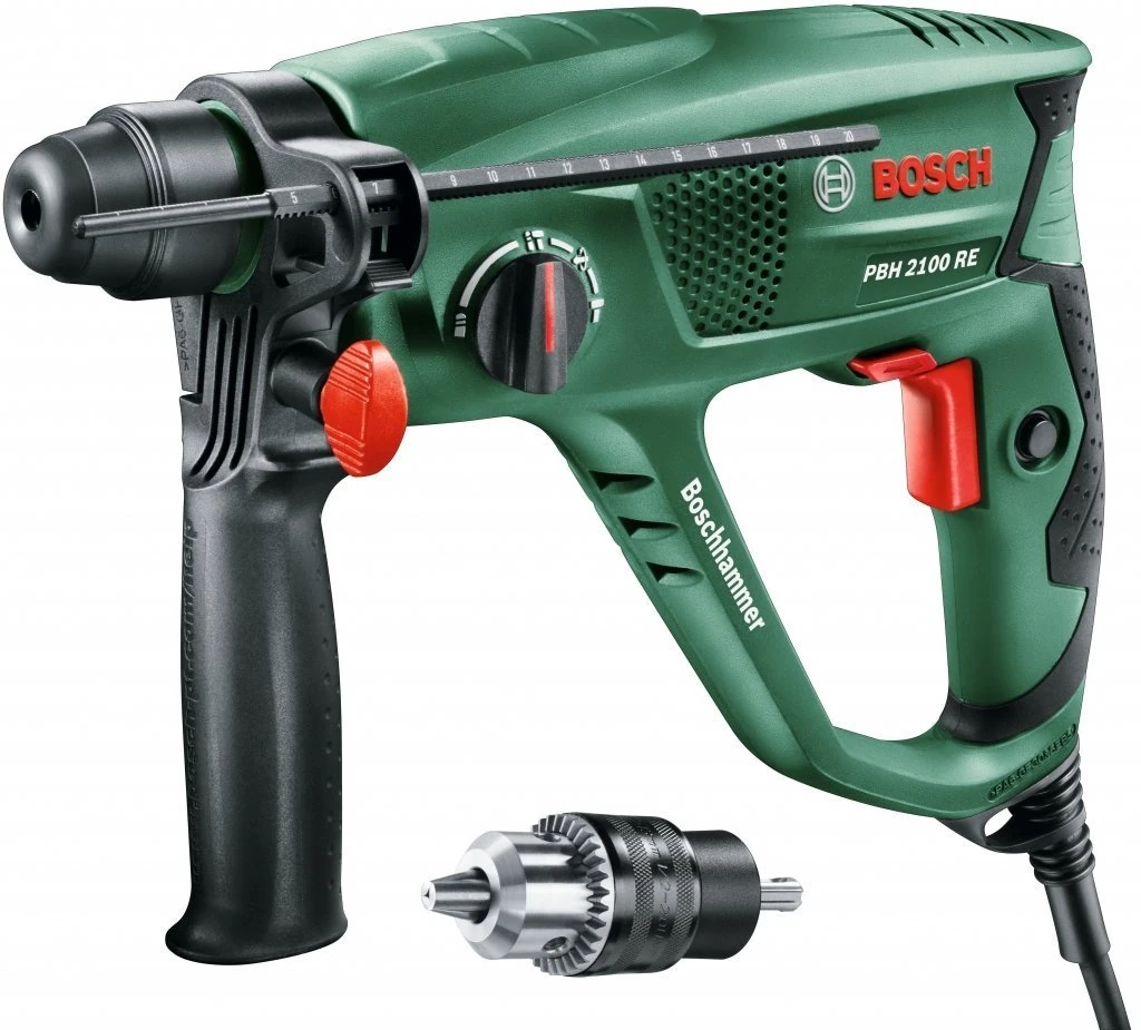 BOSCH Kırıcı Delici 550wPBH2100SRESet Sds plus+sds