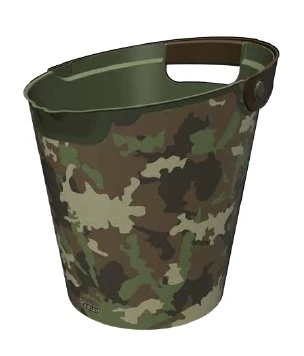 ÇÖP KOVASI Q-BUCKET CAMOUFLAGE 10 L