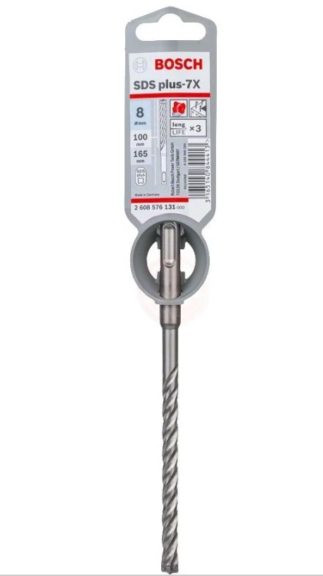 BOSCH SDS-Plus-7X Matkap Ucu 8*165