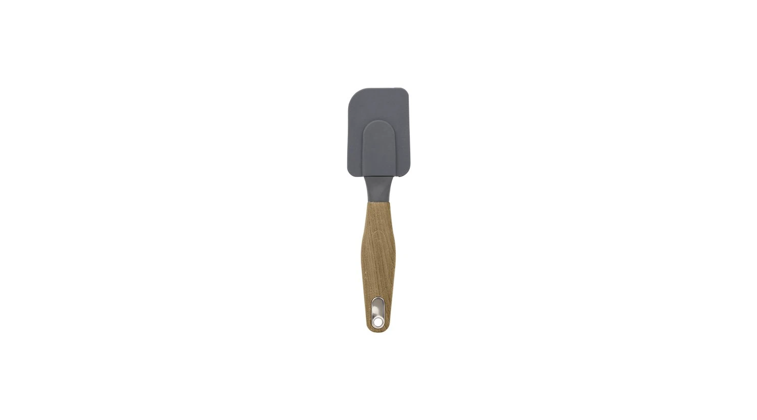 Silikon Spatula Ahşap Saplı