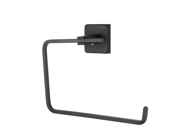 Açık G Havluluk Kare Mat Siyah