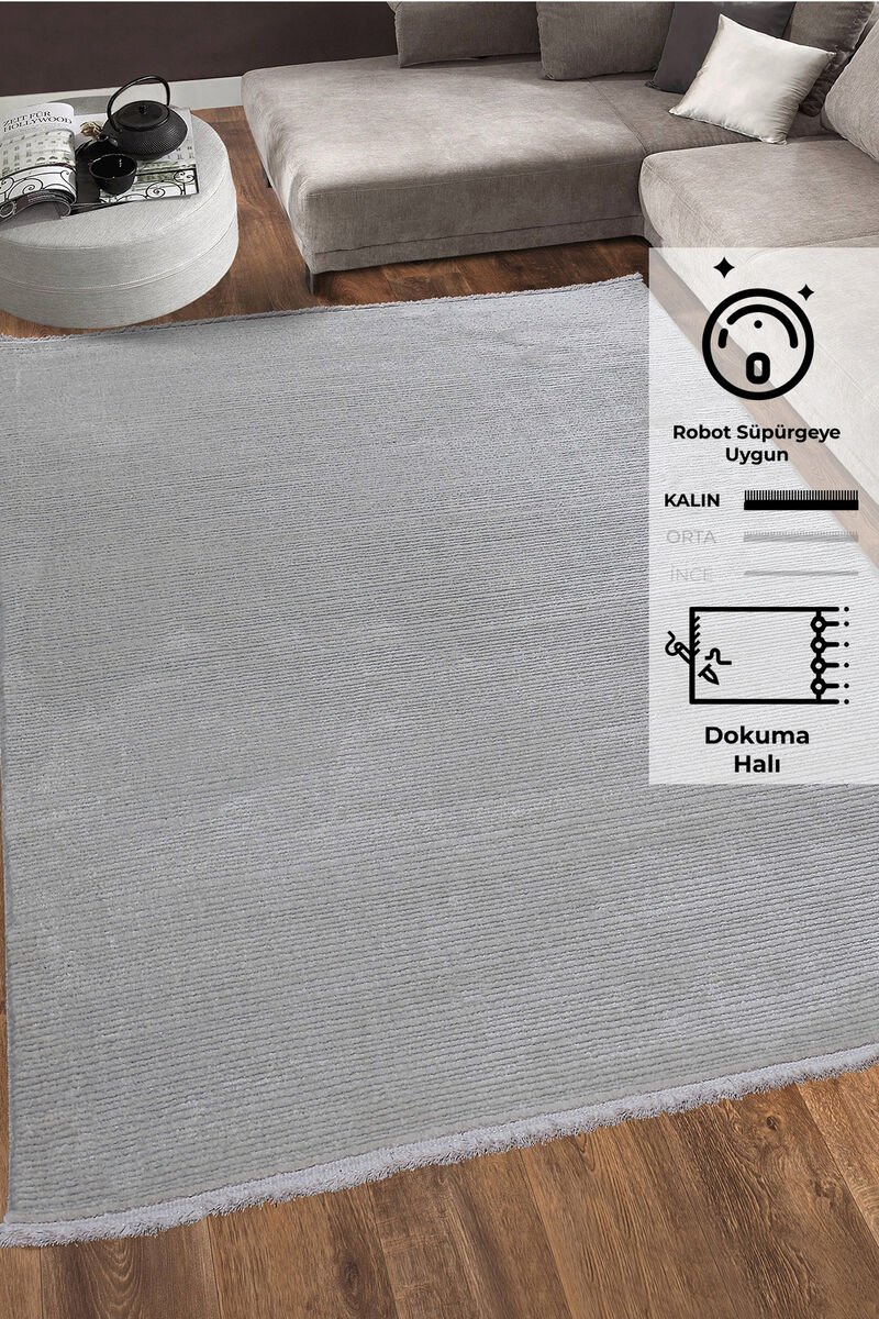 Leo Halı Gri 160x250