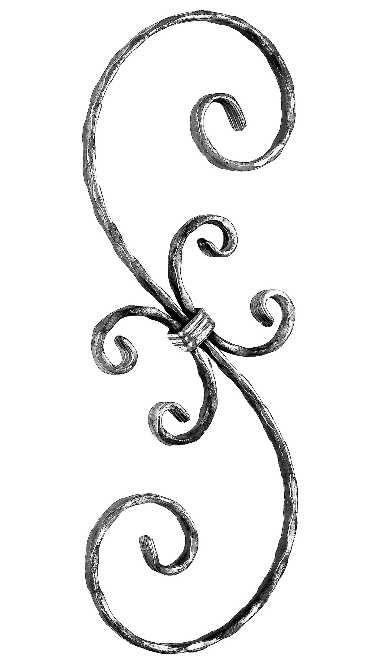 Lama Motifli Demir 80cm Ferforje